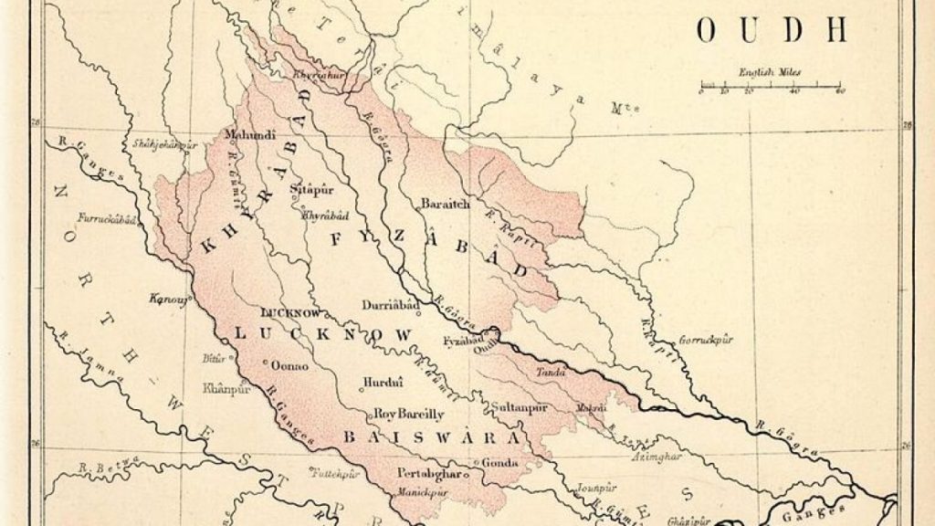 Kishwar Map Forgotten Queen of Oudh: Malika Kishwar - Stay Curioussis