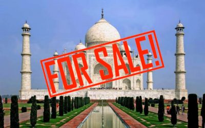 “The Magnificent Taj Mahal Up For Sale”