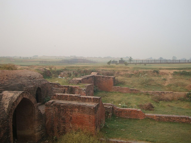 King Harshavardhana of Vardhana dynasty Palace ruins